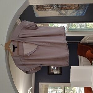 BCBG Maxazria Women's low cut blouse